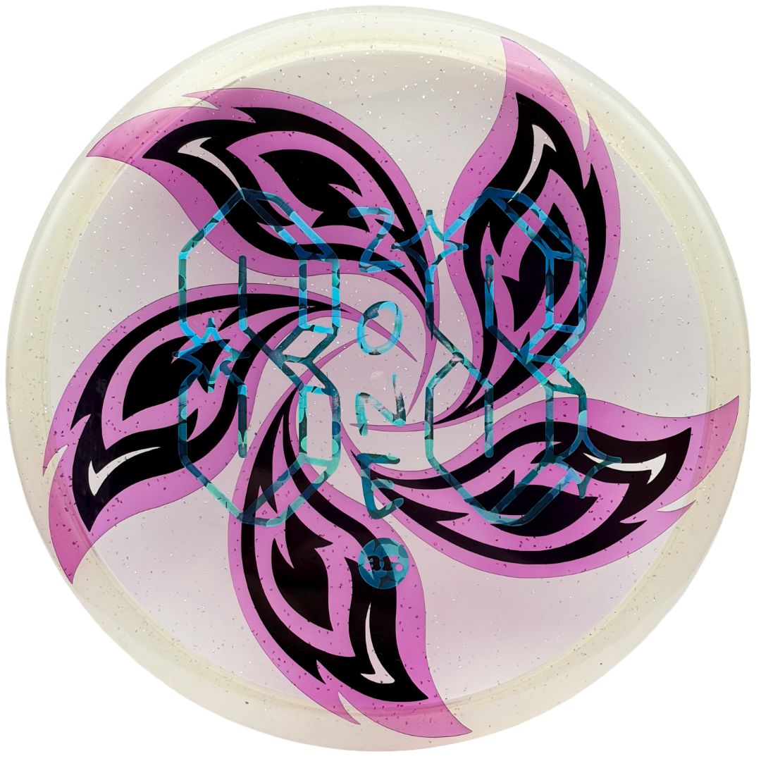 Lore | Discraft AR CryZtal Sparkle Zone SS | Blue Flowers/Holo Ghost | 177g