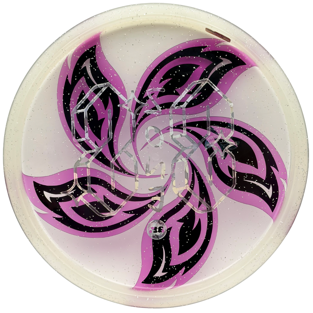 Lore | Discraft AR CryZtal Sparkle Zone SS | Blue Flowers/Holo Ghost | 177g