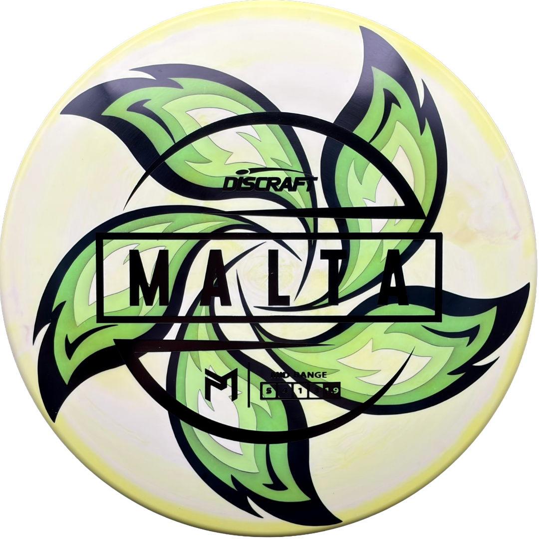 Lore | Discraft Paul McBeth ESP Malta | Black/Black Hidden Stars | 174g