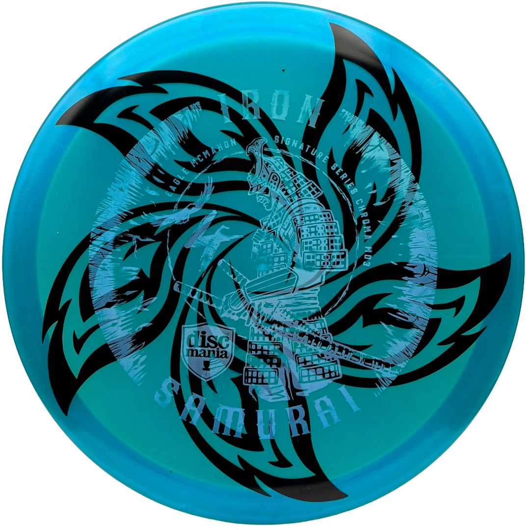 Lore | Discmania Eagle McMahon Signature Series Iron Samurai 4 Chroma MD3 | Holo Blue/Holo Blue | 177g