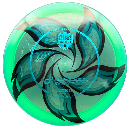 Lore | Discmania C-Line FD3 | Teal/Holo Ghost | 174g