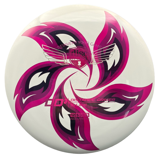 Lore | Discmania S-Line DD3 | Purple/Silver/Silver Flowers | 172g