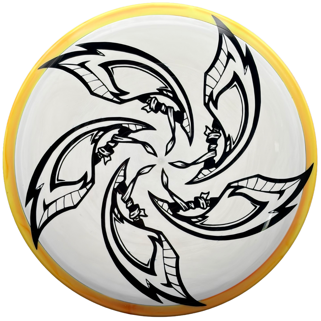 Lore Blades | Axiom Simon Lizotte Team Series Neutron Bokeh | Wiped/Black Hidden Stars | 176g