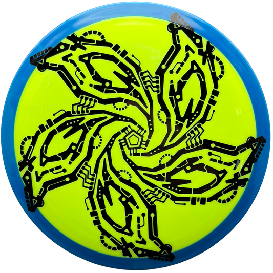 Techno Lore | Axiom Simon Line Retooled Neutron Time-Lapse | Blank/Black Hidden Stars | 176g