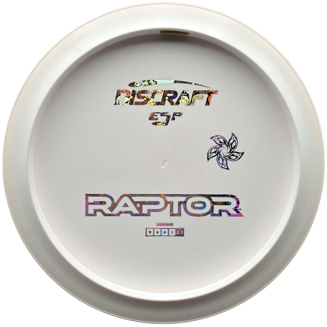 folkLore | Discraft ESP Raptor | Holo Bees/Pink Flowers | 176g