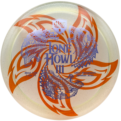 Lore | Discmania Colten Motgomery Signature Series Lone Howl 3 Metal Flake C-Line PD | Lavender/Holo Ghost | 172g