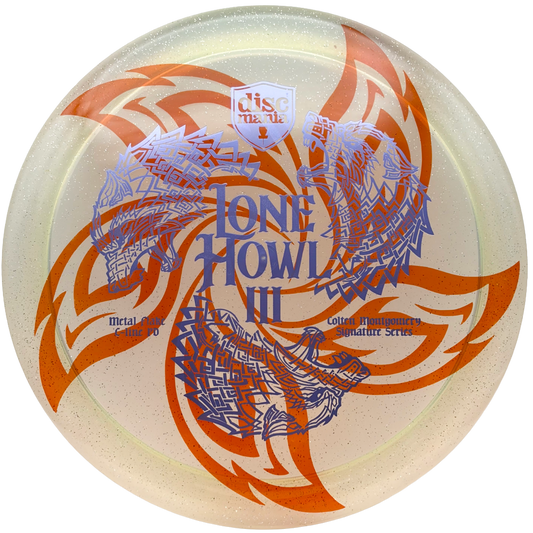 Lore | Discmania Colten Motgomery Signature Series Lone Howl 3 Metal Flake C-Line PD | Lavender/Holo Ghost | 172g