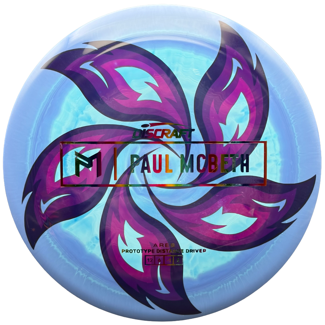 Lore | Discraft Paul McBeth Prototype ESP Ares | Jellybean/Pink Flowers | 175g