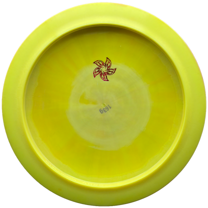 Lore | Discraft Paul McBeth Prototype ESP Ares | Holo Red Waves/Shatterberry | 165g
