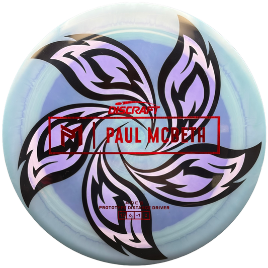 Lore | Discraft Paul McBeth Prototype ESP Ares | Holo Red Lines/Black Hidden Stars | 173g
