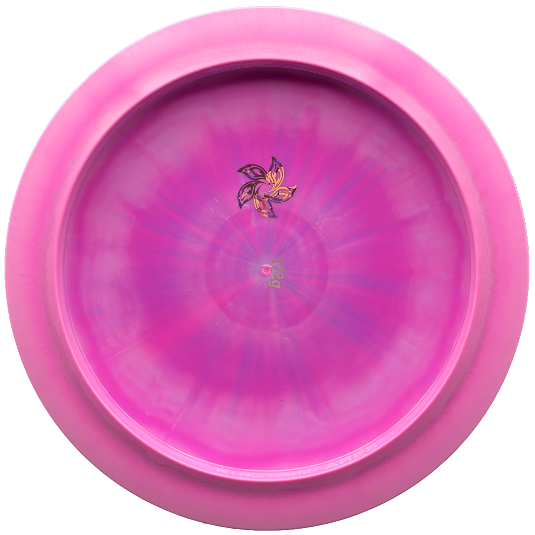 Lore | Discraft Paul McBeth Prototype ESP Ares | Holo Red Lines/Pink Flowers | 174g