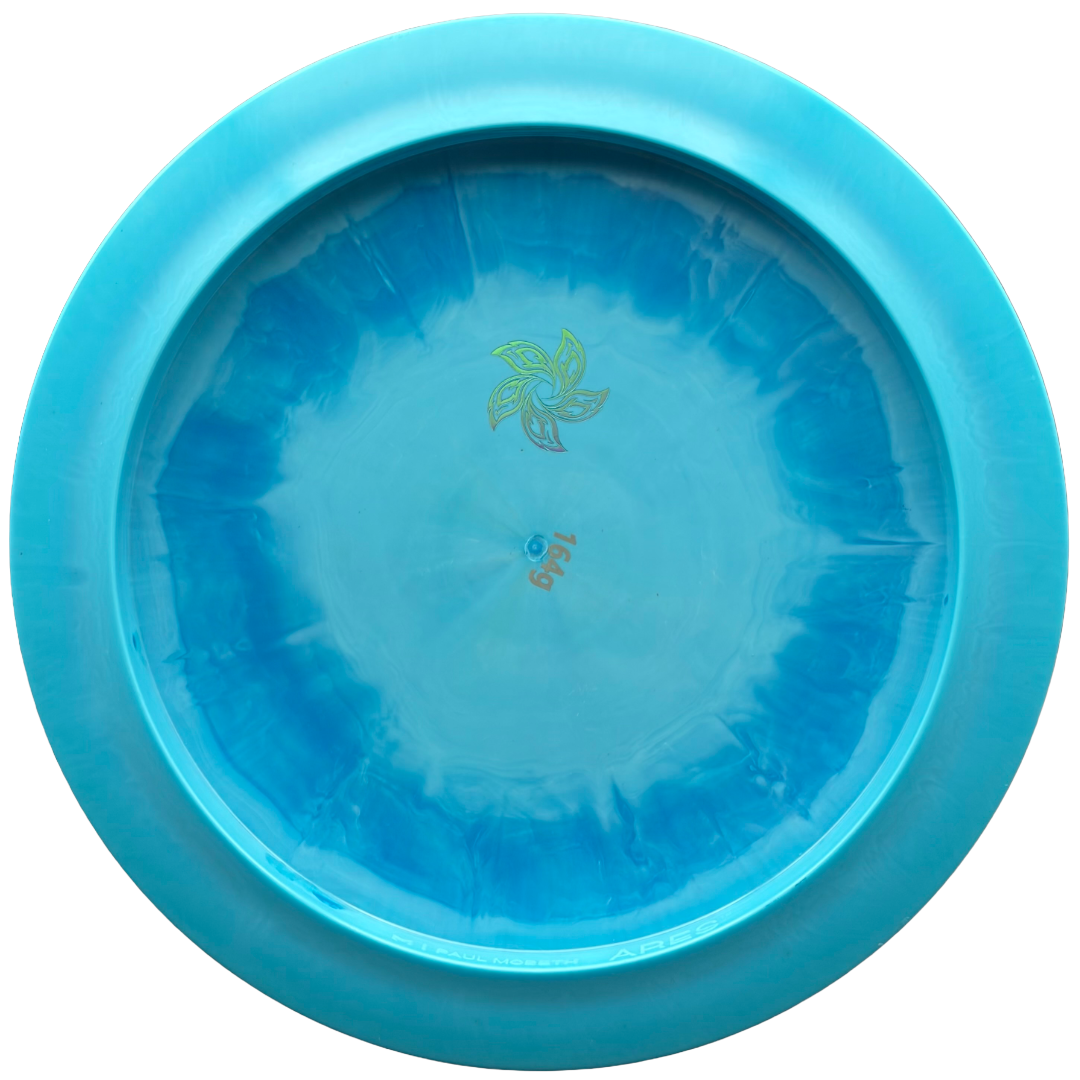 Lore | Discraft Paul McBeth Prototype ESP Ares | Dark Spiro/Blue Holo | 165g