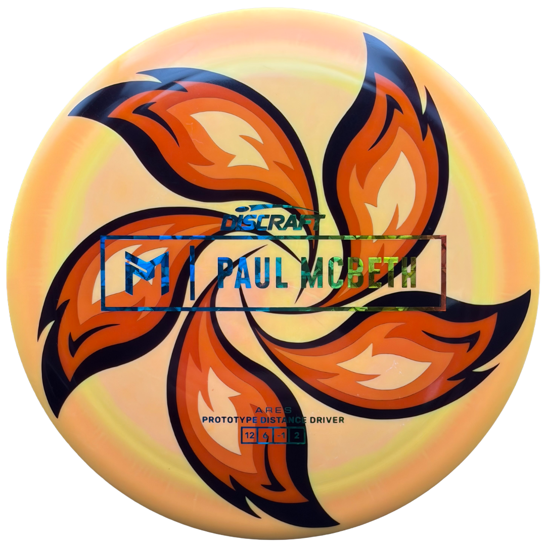 Lore | Discraft Paul McBeth Prototype ESP Ares | Rainbow Shatter/Blue Holo | 174g