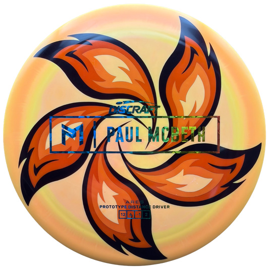 Lore | Discraft Paul McBeth Prototype ESP Ares | Rainbow Shatter/Blue Holo | 174g