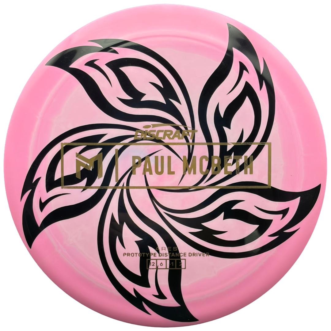 Lore | Discraft Paul McBeth Prototype ESP Ares | Matte Gold/Genuine Original | 167g