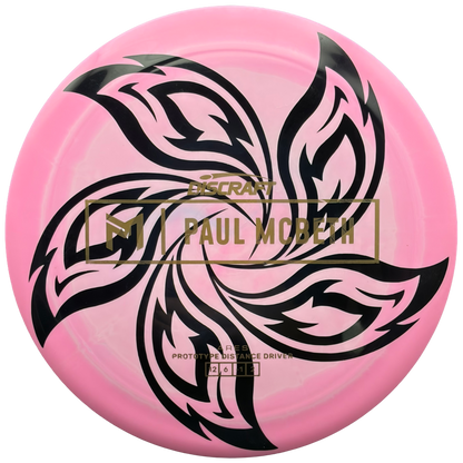 Lore | Discraft Paul McBeth Prototype ESP Ares | Matte Gold/Genuine Original | 167g