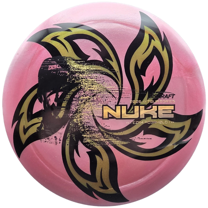 Lore | Discraft 2026 Ezra Aderhold Tour Series Big Z/Ti Nuke | Black/Gold/Gold Flowers | 175g
