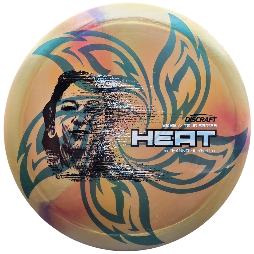 Lore | Discraft 2026 Hanna Huynh Tour Series Big Z/Ti Heat | Black/White/Silver Hearts | 175g