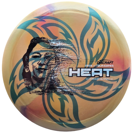 Lore | Discraft 2026 Hanna Huynh Tour Series Big Z/Ti Heat | Black/White/Silver Hearts | 175g
