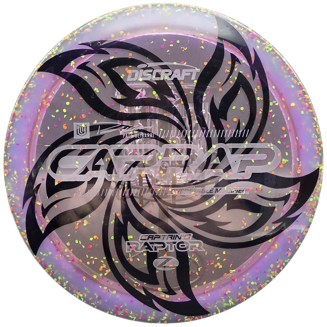 Lore | Discraft 2026 Paul Ulibarri CAPRAP Z Confetti Captain's Raptor | Wiped/Holo Ghost | 175g
