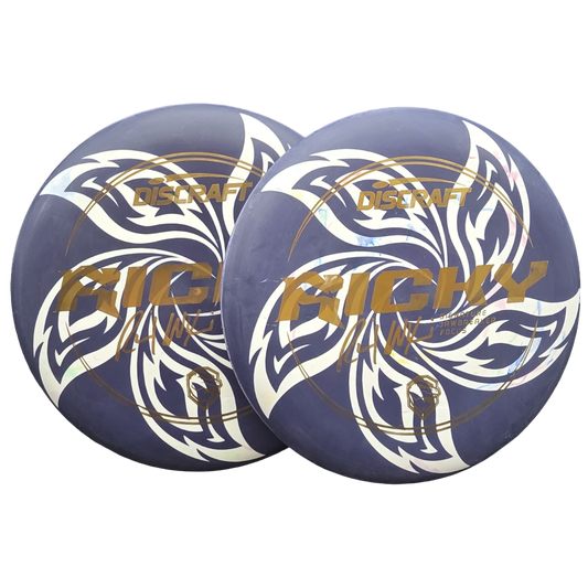 Lore (Pair) | Discraft Rick Wysocki Signature Jawbreaker Focus | Gold/Holo Circles | 174g