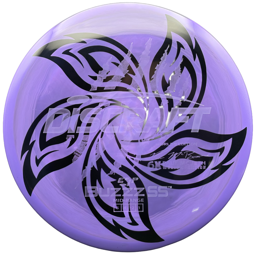 Lore | Discraft Paul McBeth 6x Claw Worlds Edition ESP Buzzz SS | Wiped/Holo Ghost | 178g