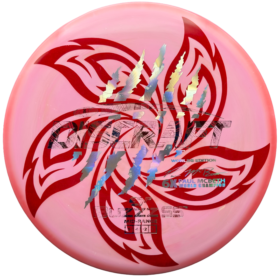 Lore | Discraft Paul McBeth 6x Claw Worlds Edition ESP Buzzz SS | Flag/Silver Holo Sun/Money | 178g