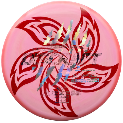 Lore | Discraft Paul McBeth 6x Claw Worlds Edition ESP Buzzz SS | Flag/Silver Holo Sun/Money | 178g