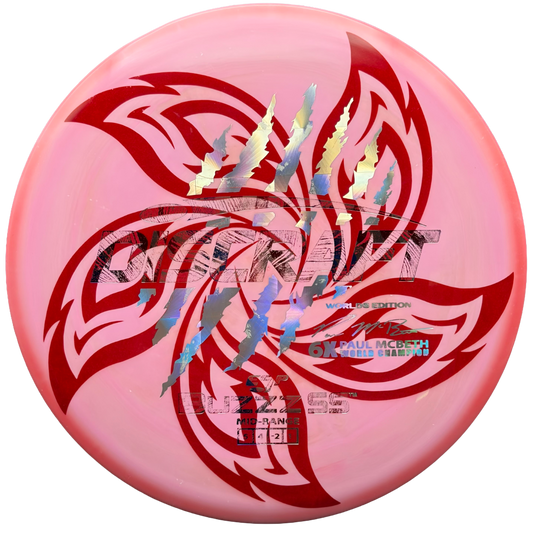 Lore | Discraft Paul McBeth 6x Claw Worlds Edition ESP Buzzz SS | Flag/Silver Holo Sun/Money | 178g
