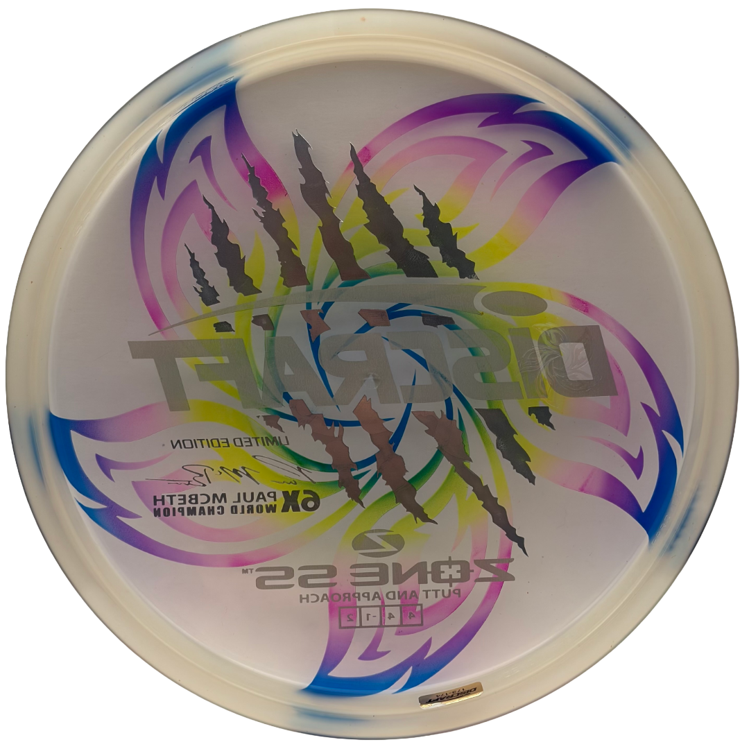 Lore | Discraft Paul McBeth 6x Claw Limited Edition Z Zone SS | Blue Metallic/Blue Camo/Holo Ghost | 175g