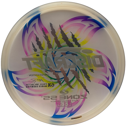 Lore | Discraft Paul McBeth 6x Claw Limited Edition Z Zone SS | Blue Metallic/Blue Camo/Holo Ghost | 175g