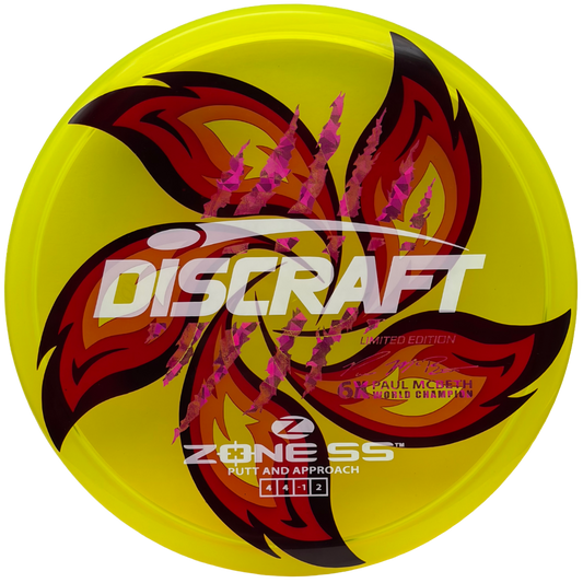 Lore | Discraft Paul McBeth 6x Claw Limited Edition Z Zone SS | White/Rainbow Shatter/Holo Ghost | 175g