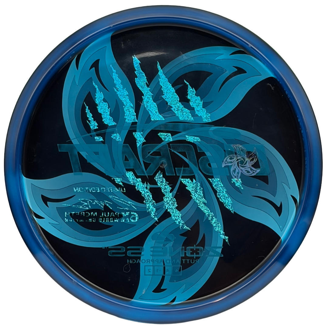 Lore | Discraft Paul McBeth 6x Claw Limited Edition Z Zone SS | Silver Metallic/Party Time/Holo Ghost | 174g