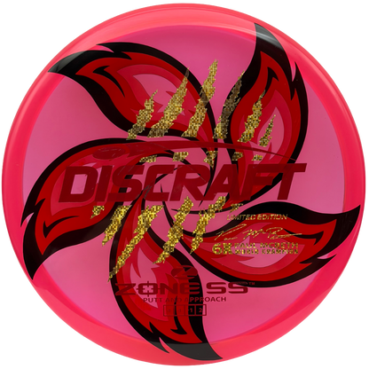 Lore | Discraft Paul McBeth 6x Claw Limited Edition Z Zone SS | Red Metallic/Gold Pixels/Holo Ghost | 174g