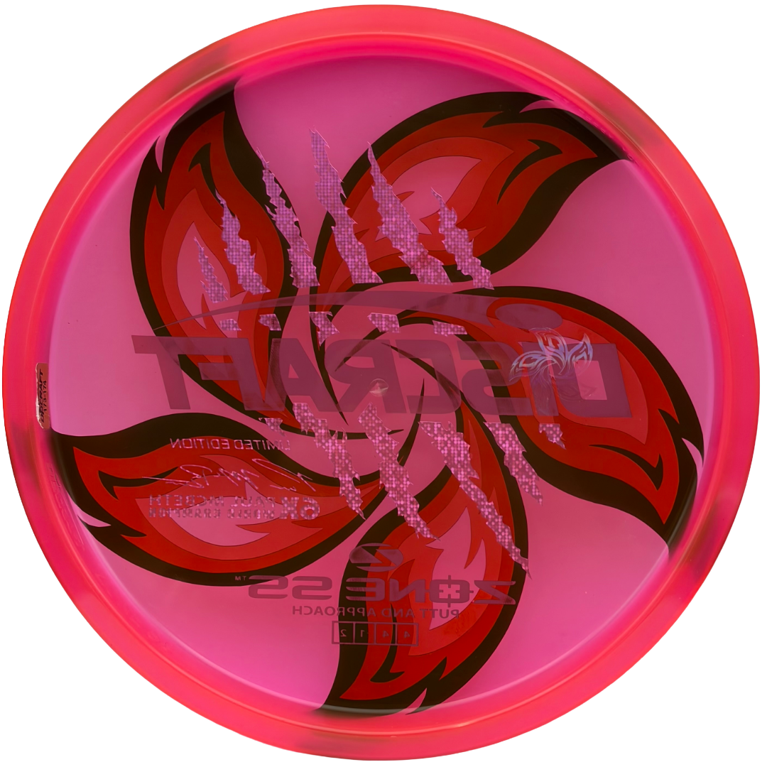 Lore | Discraft Paul McBeth 6x Claw Limited Edition Z Zone SS | Red Metallic/Gold Pixels/Holo Ghost | 174g