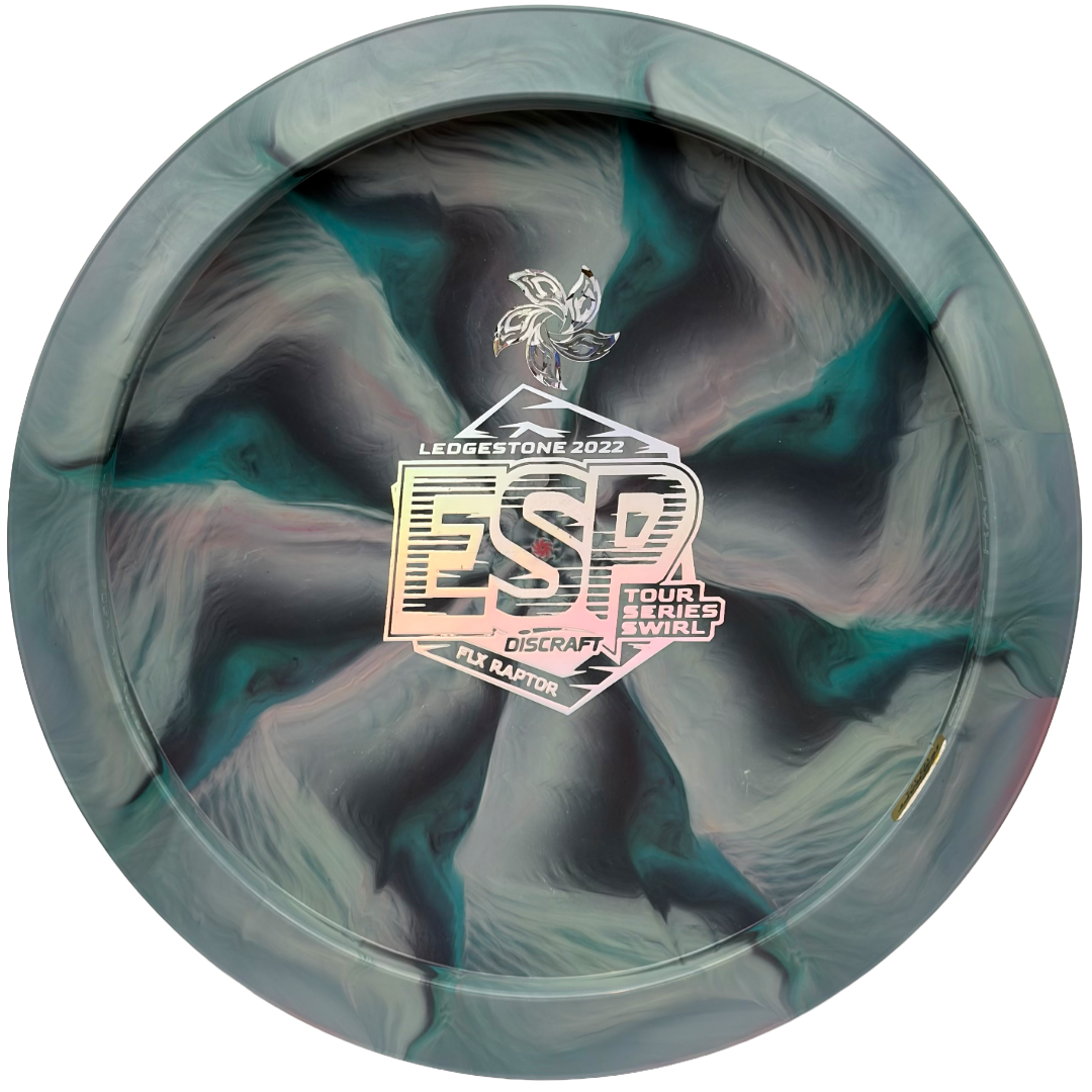 Lore | Discraft 2022 Ledgestone ESP FLX Raptor | Silver Holo/Silver Flowers | 177g