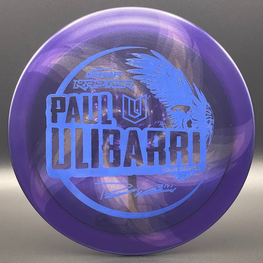 LORE | Discraft 2021 Paul Ulibarri Tour Series Raptor | Matte Blue Stamp | 175g