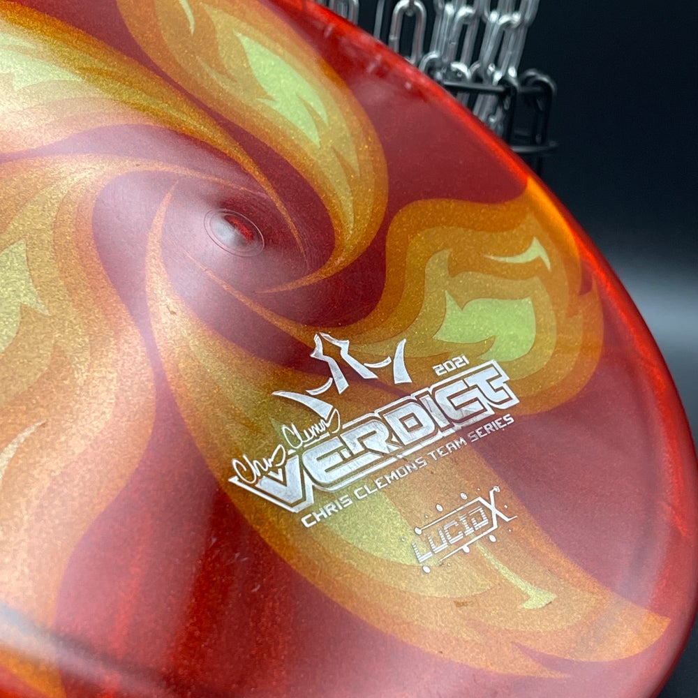 LORE | Dynamic Discs 2021 Chris Clemons Team Series Lucid-X Glimmer Verdict | Silver Stamp | 179g