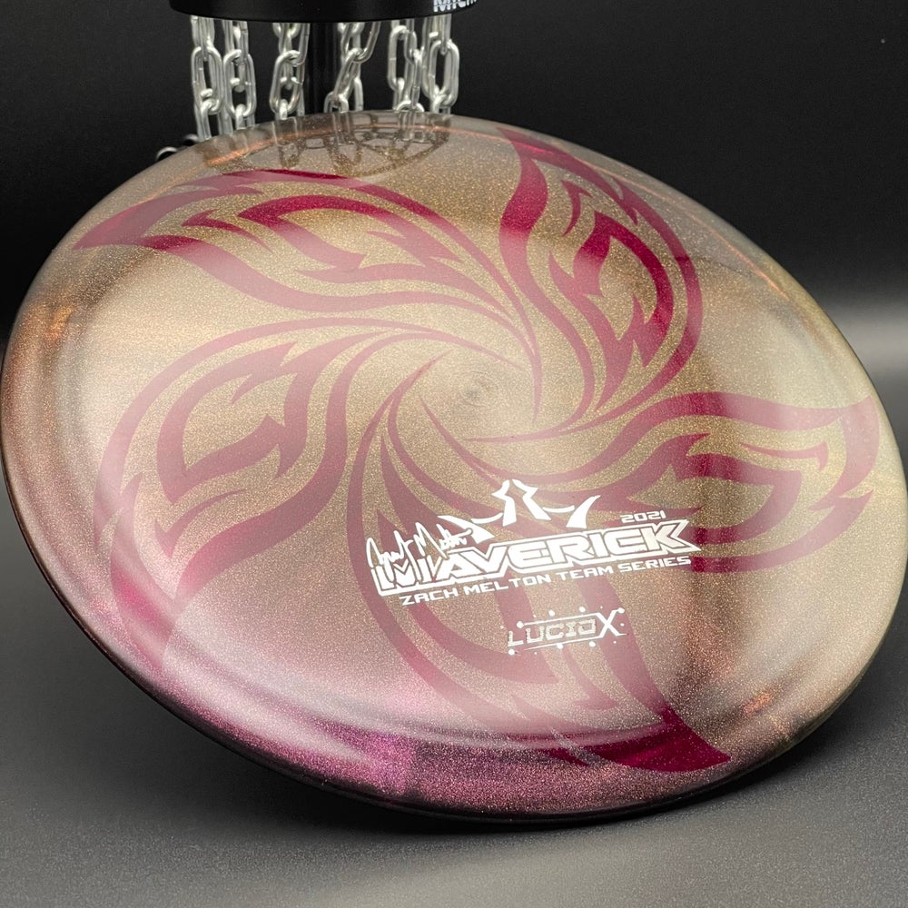 LORE | Dynamic Discs 2021 Zach Melton Team Series Lucid-X Glimmer Maverick | Silver Stamp | 175g