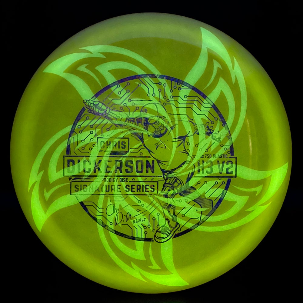 LORE | Prodigy Chris Dickerson Signature Series 750 Glow H3 V2 | Silver Stars Stamp | 178g