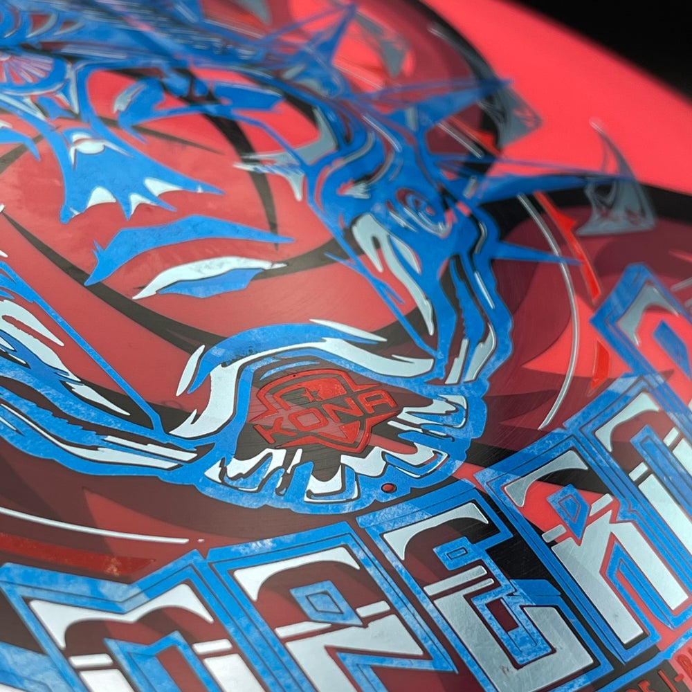 LORE | Infinite Discs Kona Panis Signature Series I-Blend Emperor | Blue/Silver/Red Stamp | 177g