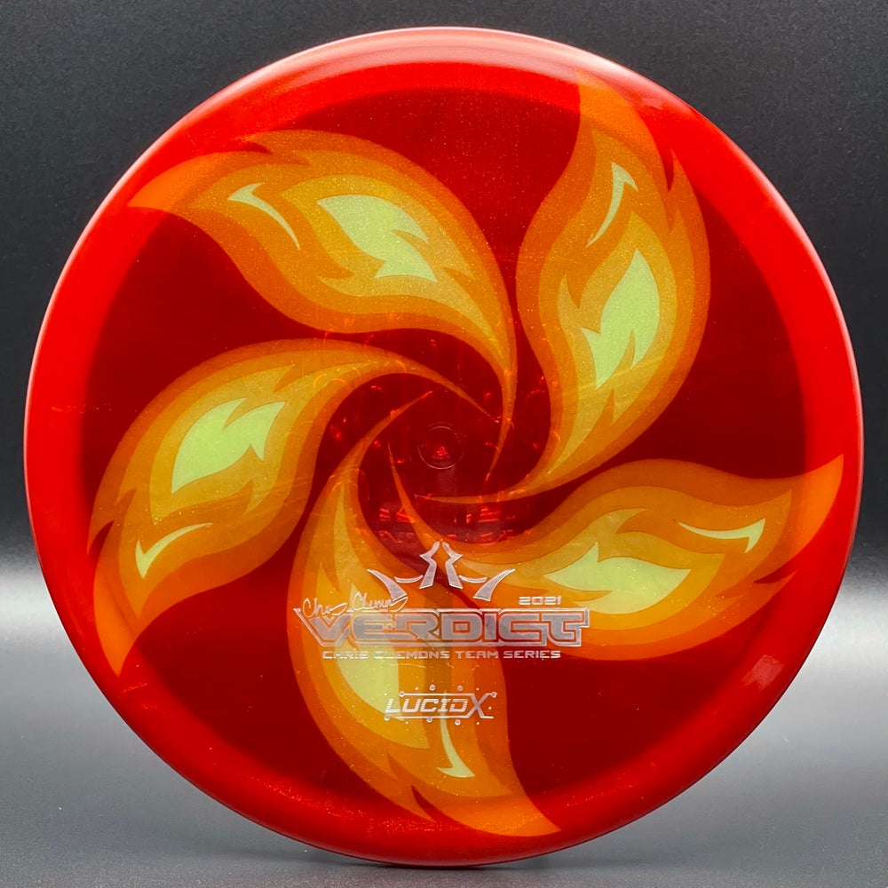 LORE | Dynamic Discs 2021 Chris Clemons Team Series Lucid-X Glimmer Verdict | Silver Stamp | 179g