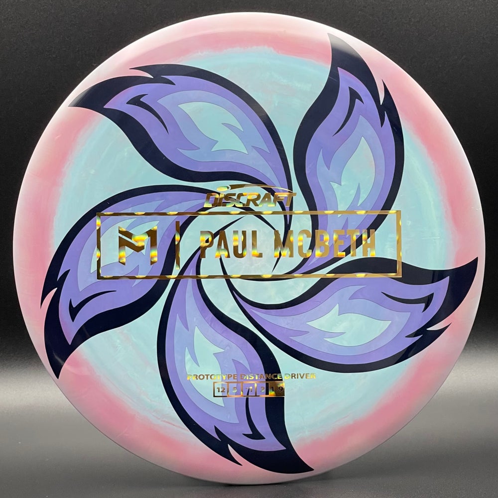 LORE | Discraft Paul McBeth Prototype ESP Zeus (Kong) | Gold Orbs Stamp | 177g