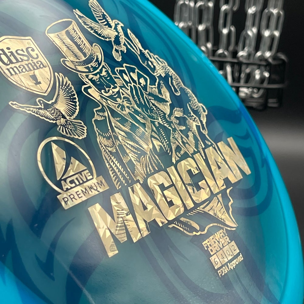 LORE | Discmania Active Premium Magician | Copper Shatter Stamp | 174g