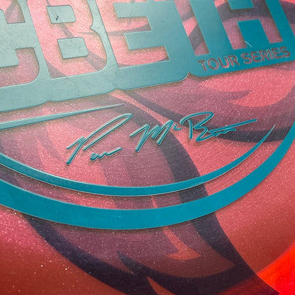 LORE | Discraft 2021 Paul McBeth Tour Series Metallic Z Luna | Matte Teal Stamp | 175g