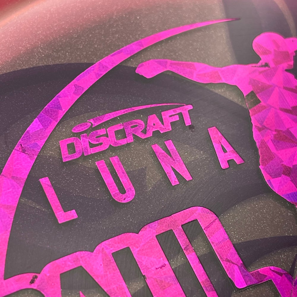 LORE | Discraft 2021 Paul McBeth Tour Series Metallic Z Luna | Pink Shatter Stamp | 174g