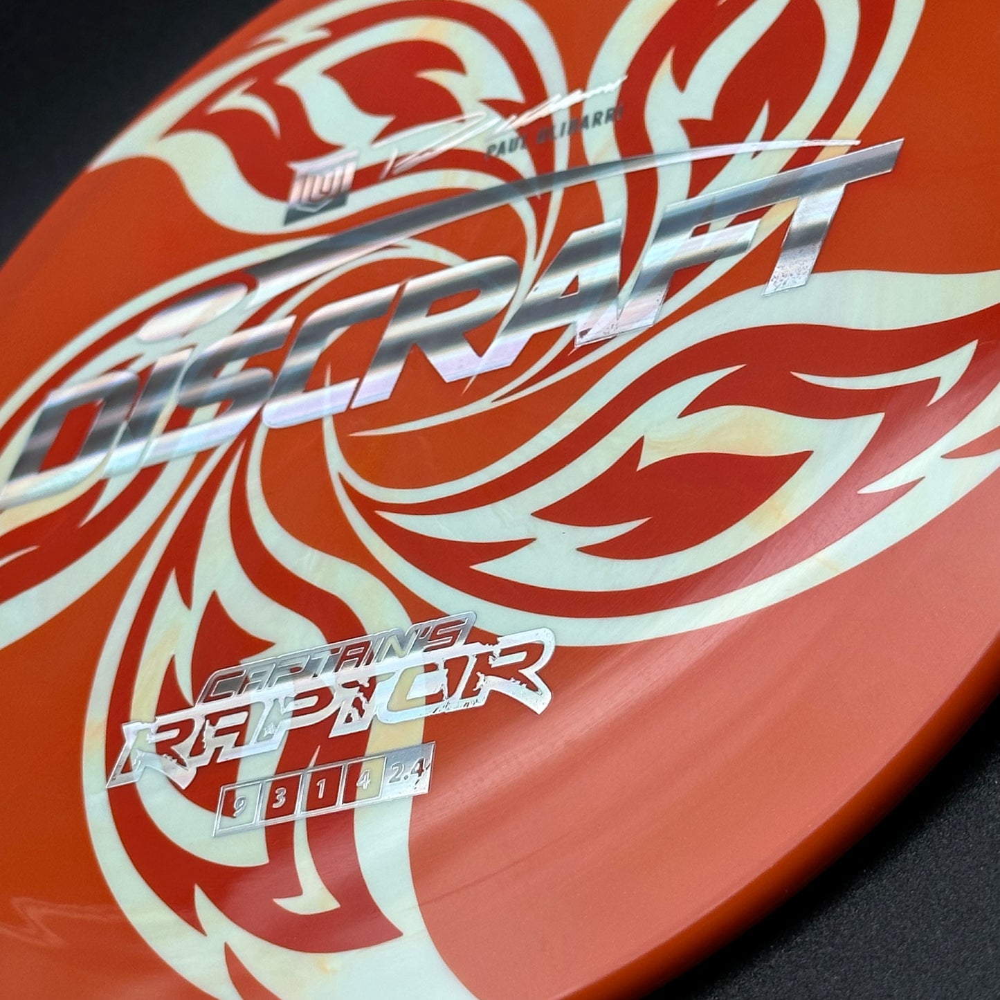 Lore | Discraft 2022 Paul Ulibarri ESP Captain's Raptor | Silver Holo/Silver Flowers | 171g