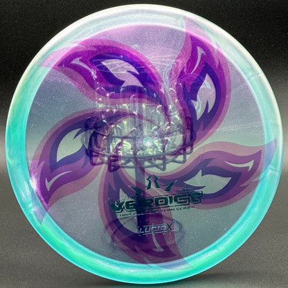 Lore | Dynamic Discs 2021 Chris Clemons Team Series Lucid X Glimmer Verdict | Teal/Holo Ghost | 180g