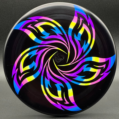 Lore | Westside Discs Tournament Harp | Blank/Black Hidden Stars | 173g