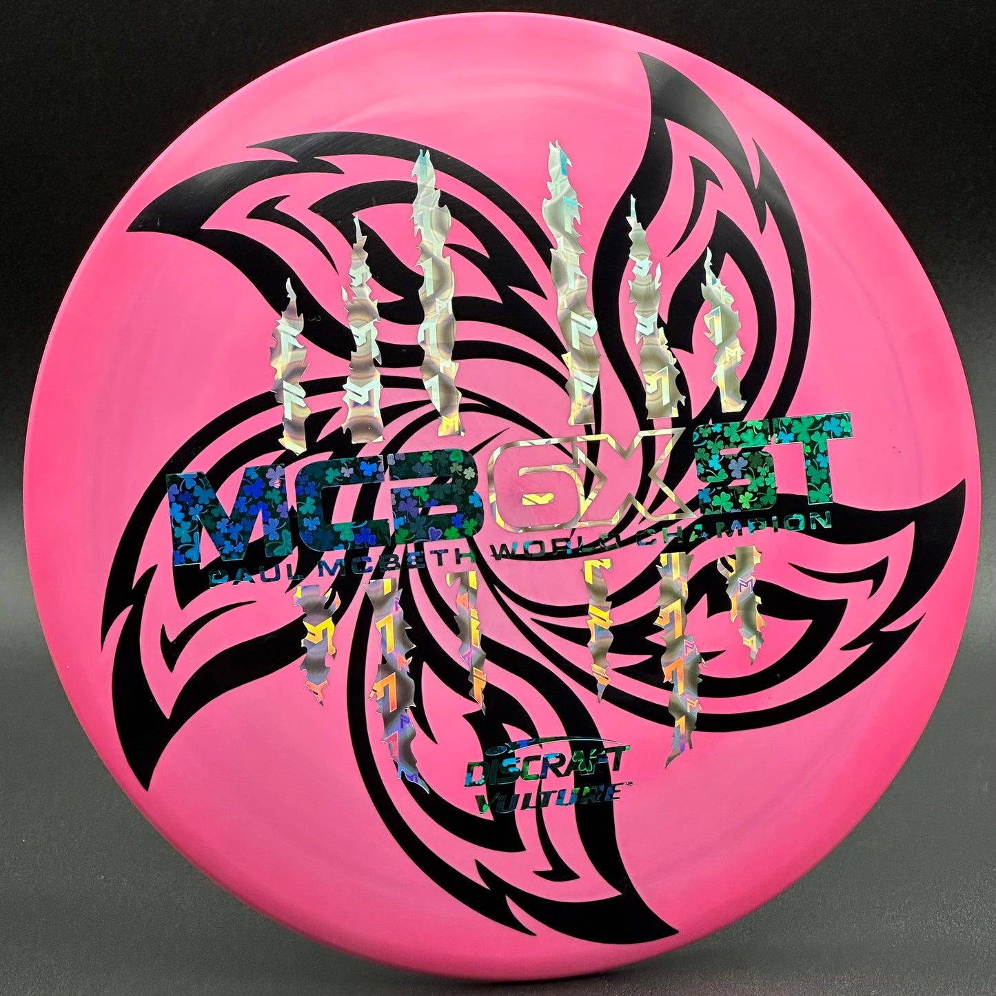 Lore | Discraft Paul McBeth 6x Claw ESP Vulture | Holo McBeth/Clovers | 173g